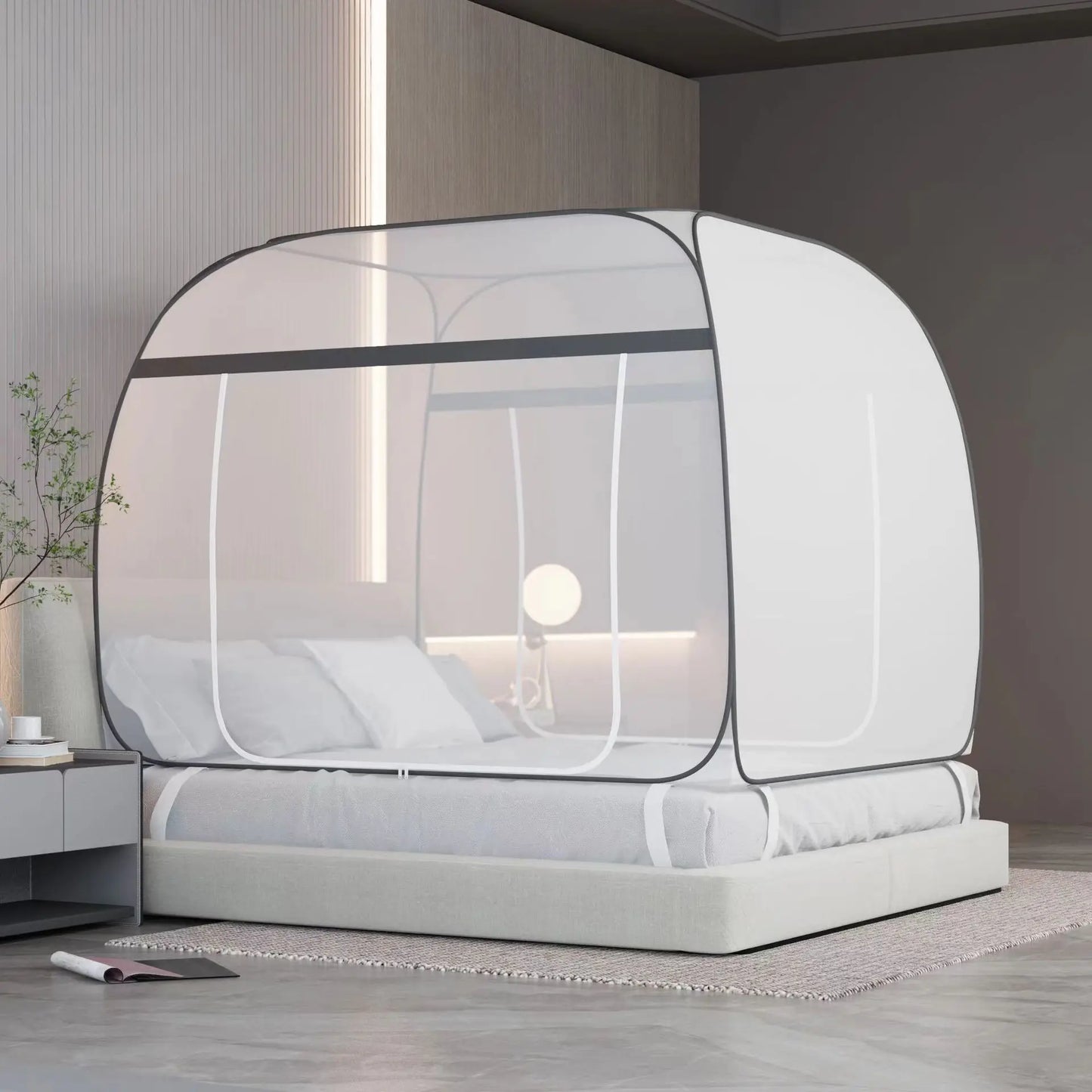 Luxury Pop-Up Mosquito Net Tent – Bed Canopy for Safe Sleep