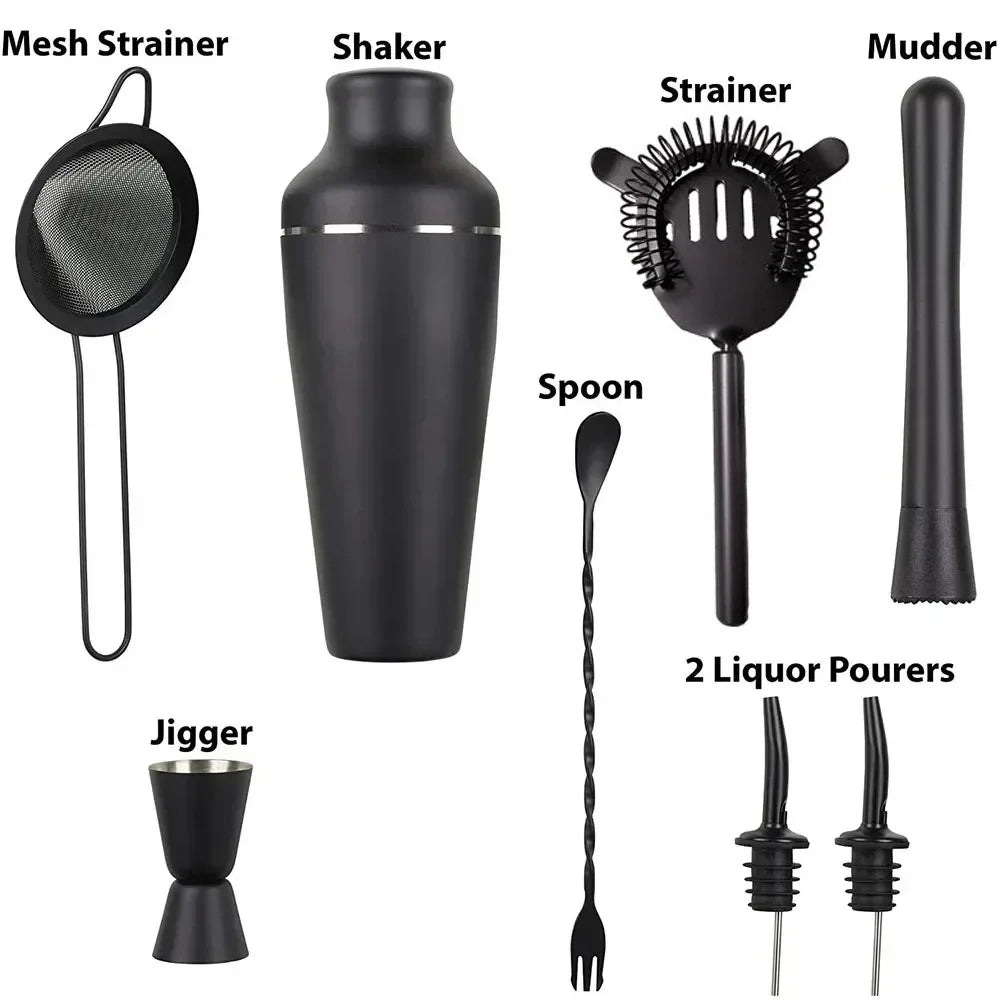 Premium Cocktail Shaker Set – Professional Bartender Kit