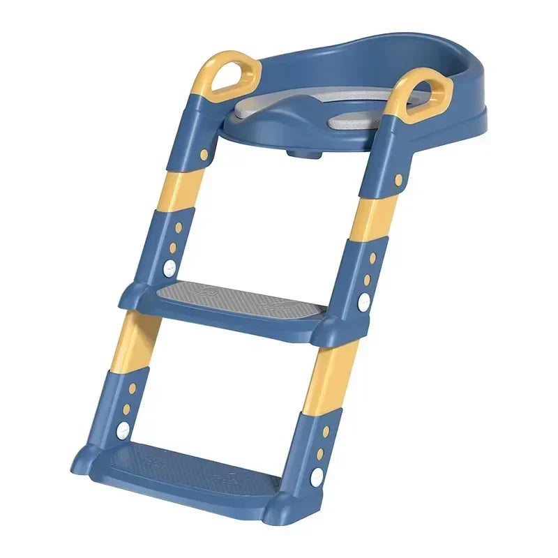 Kids Toilet Training Seat with Ladder – Adjustable Potty Step Set