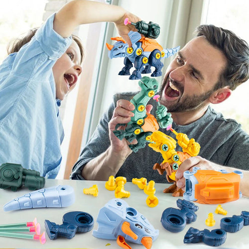 “Interactive dinosaur build toy for kids – creative assembly play”