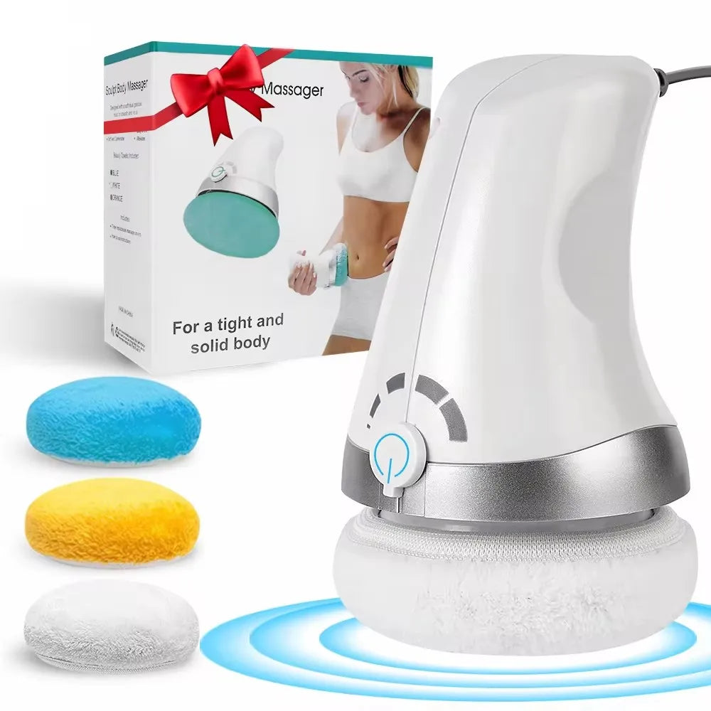 Electric vibrating body slimming massager for deep tissue fat reduction and cellulite removal