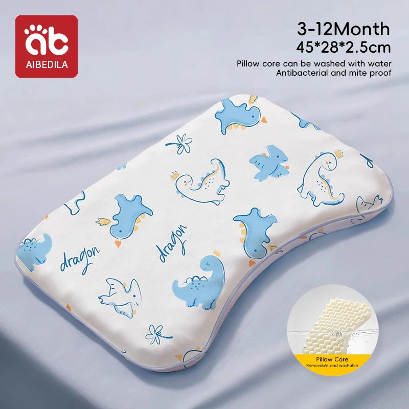 Aibedila Baby Pillow – Soft Ergonomic Comfort for Peaceful Sleep