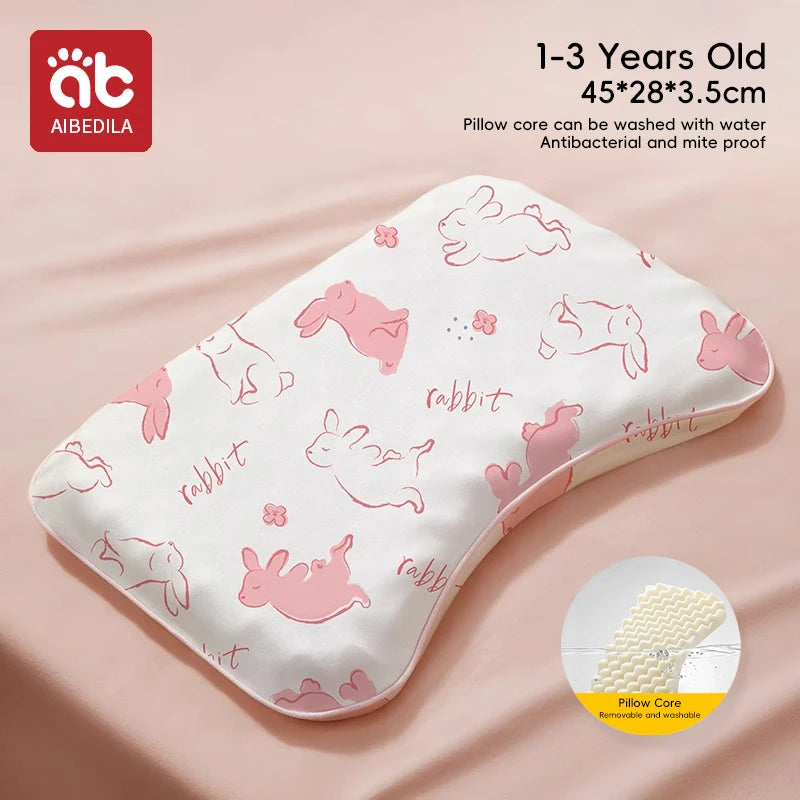 Aibedila Baby Pillow – Soft Ergonomic Comfort for Peaceful Sleep
