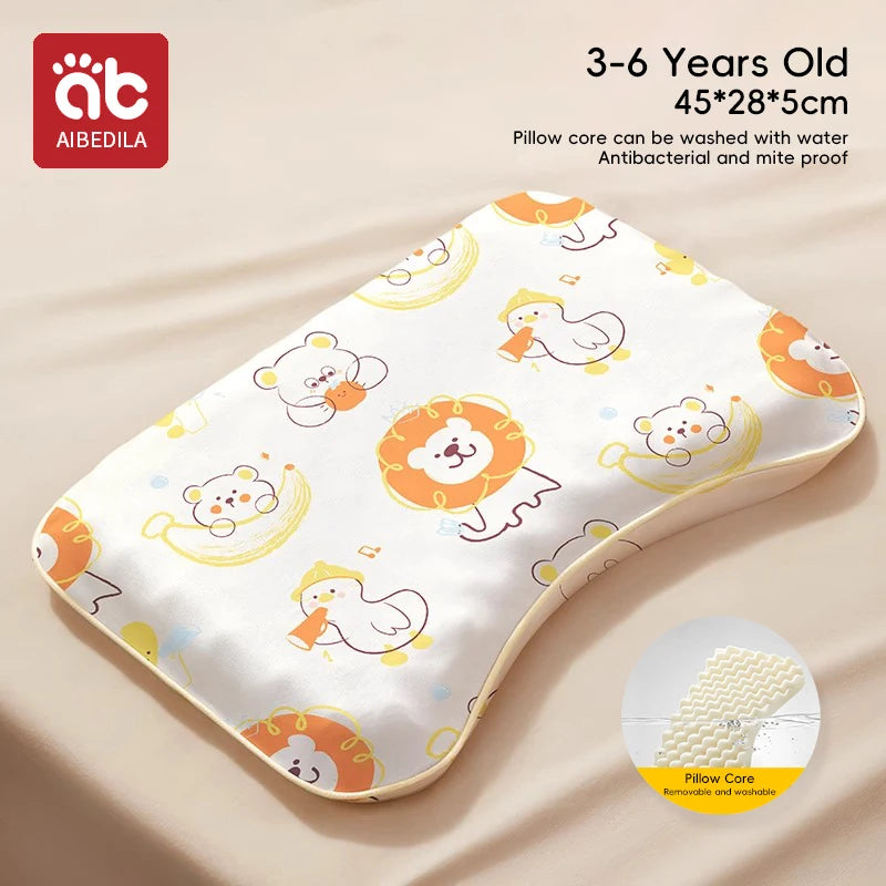 Aibedila Baby Pillow – Soft Ergonomic Comfort for Peaceful Sleep