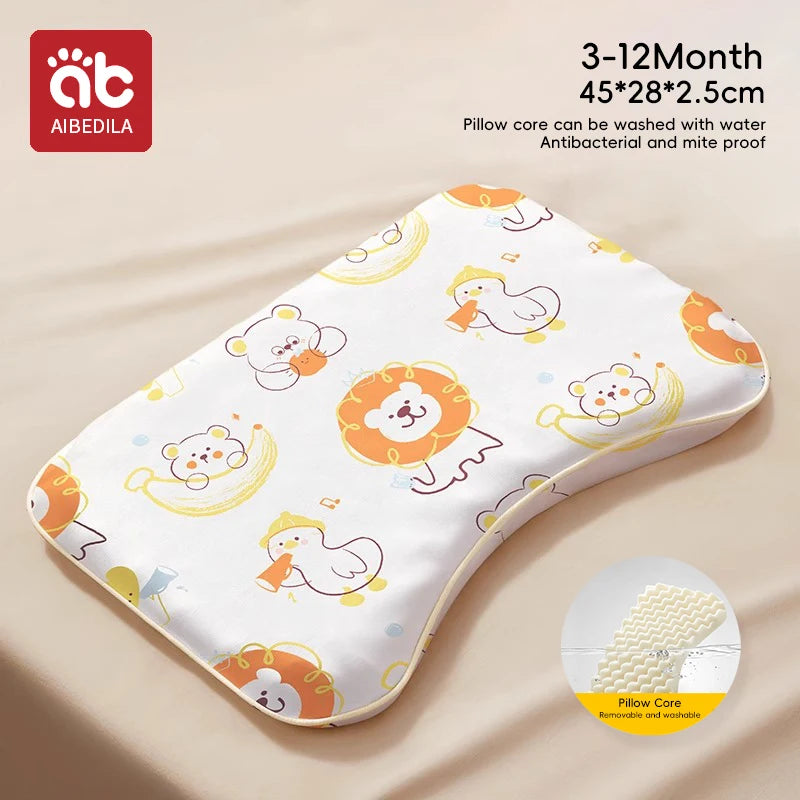 Aibedila Baby Pillow – Soft Ergonomic Comfort for Peaceful Sleep