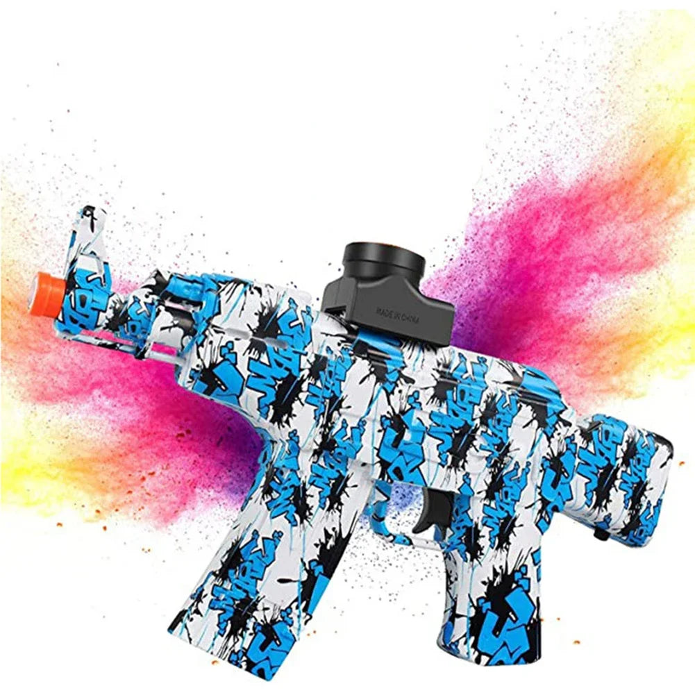 “Graffiti edition electric gel ball blaster toy gun for outdoor play”