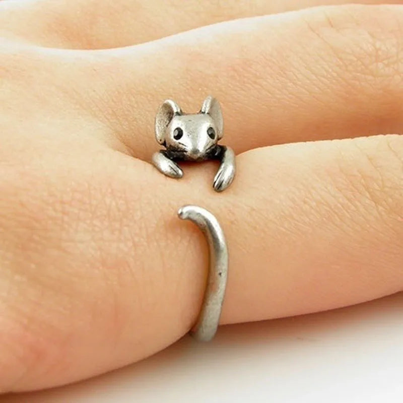 Set of minimalist silver knuckle rings including chunky band and beaded midi ring”