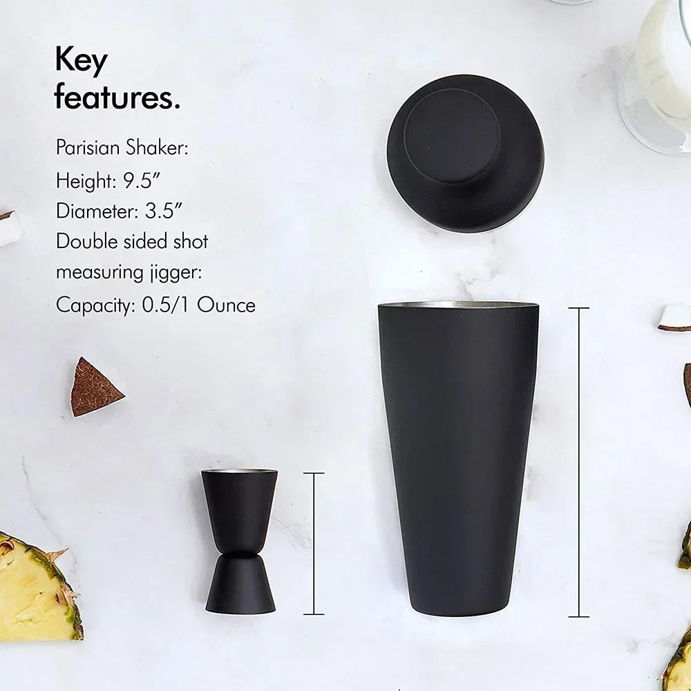 Premium Cocktail Shaker Set – Professional Bartender Kit
