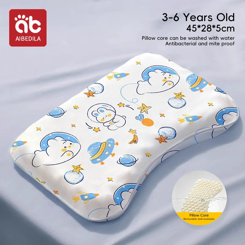 Aibedila Baby Pillow – Soft Ergonomic Comfort for Peaceful Sleep