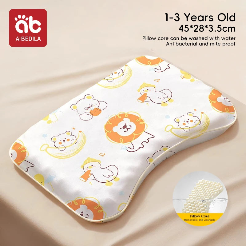 Aibedila Baby Pillow – Soft Ergonomic Comfort for Peaceful Sleep