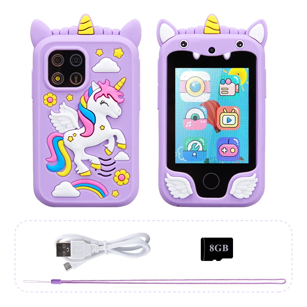Kids Unicorn Digital Camera – Cute Cartoon Photography Gift