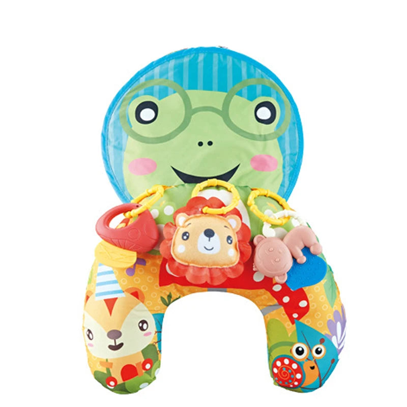 Tummy Time Baby Pillow & Mat – Sensory Support Playset