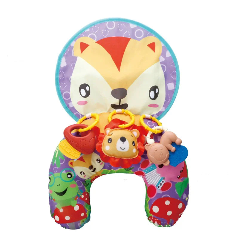 Tummy Time Baby Pillow & Mat – Sensory Support Playset