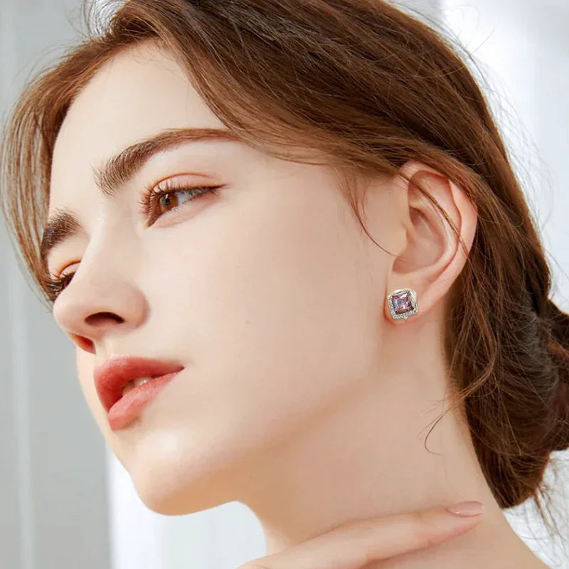 Boucles d’Oreilles Clous Minimalistes Élégantes pour Femme