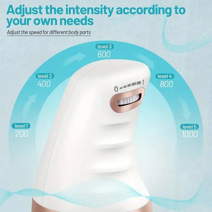 Electric vibrating body slimming massager for deep tissue fat reduction and cellulite removal