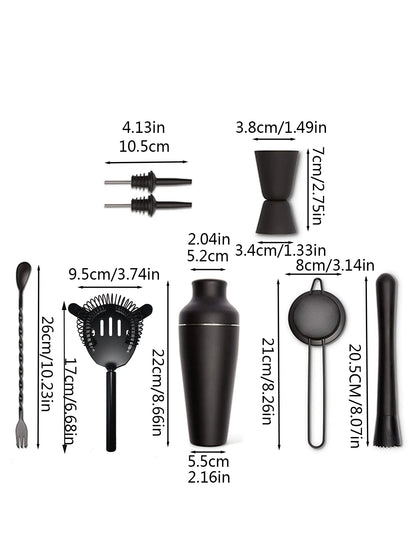 Premium Cocktail Shaker Set – Professional Bartender Kit